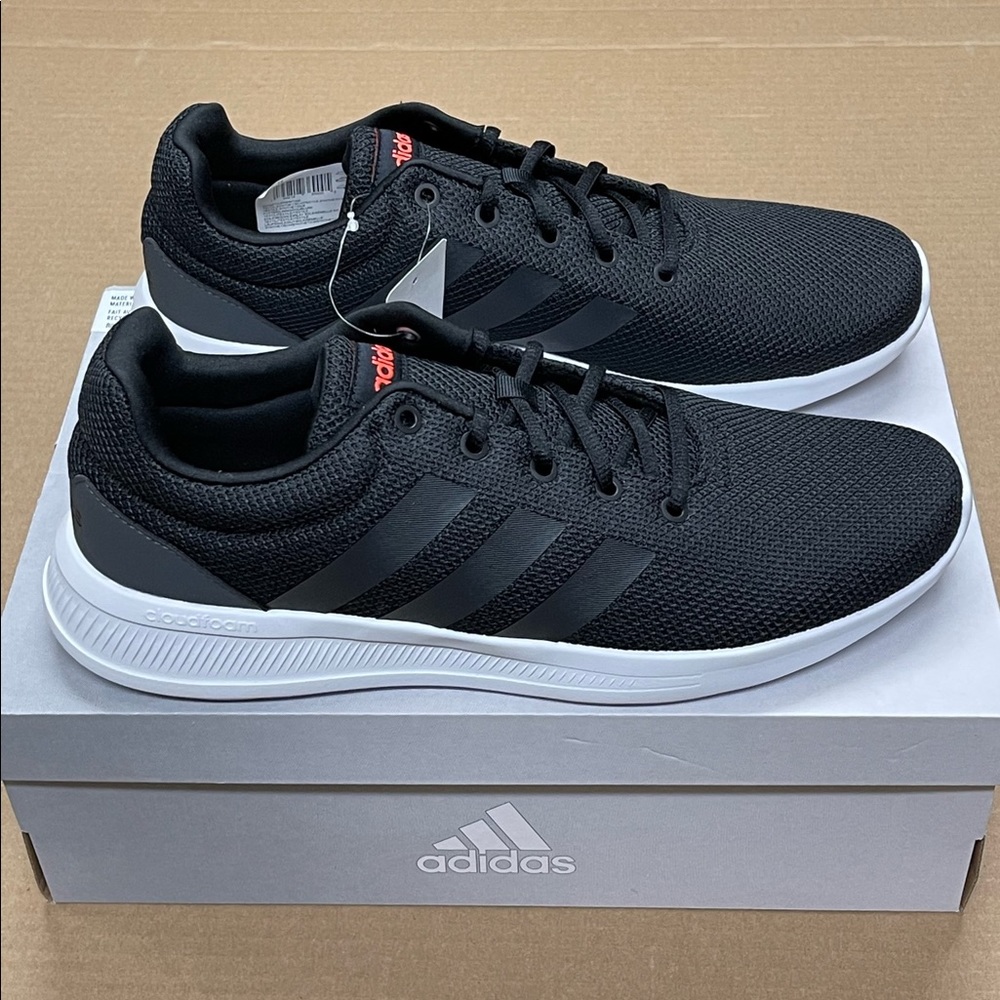 NEW - Men’s Adidas Lite Racer CLN 2.0 Running Shoes (black)